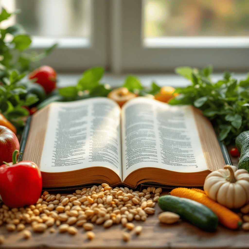 what the bible says about food